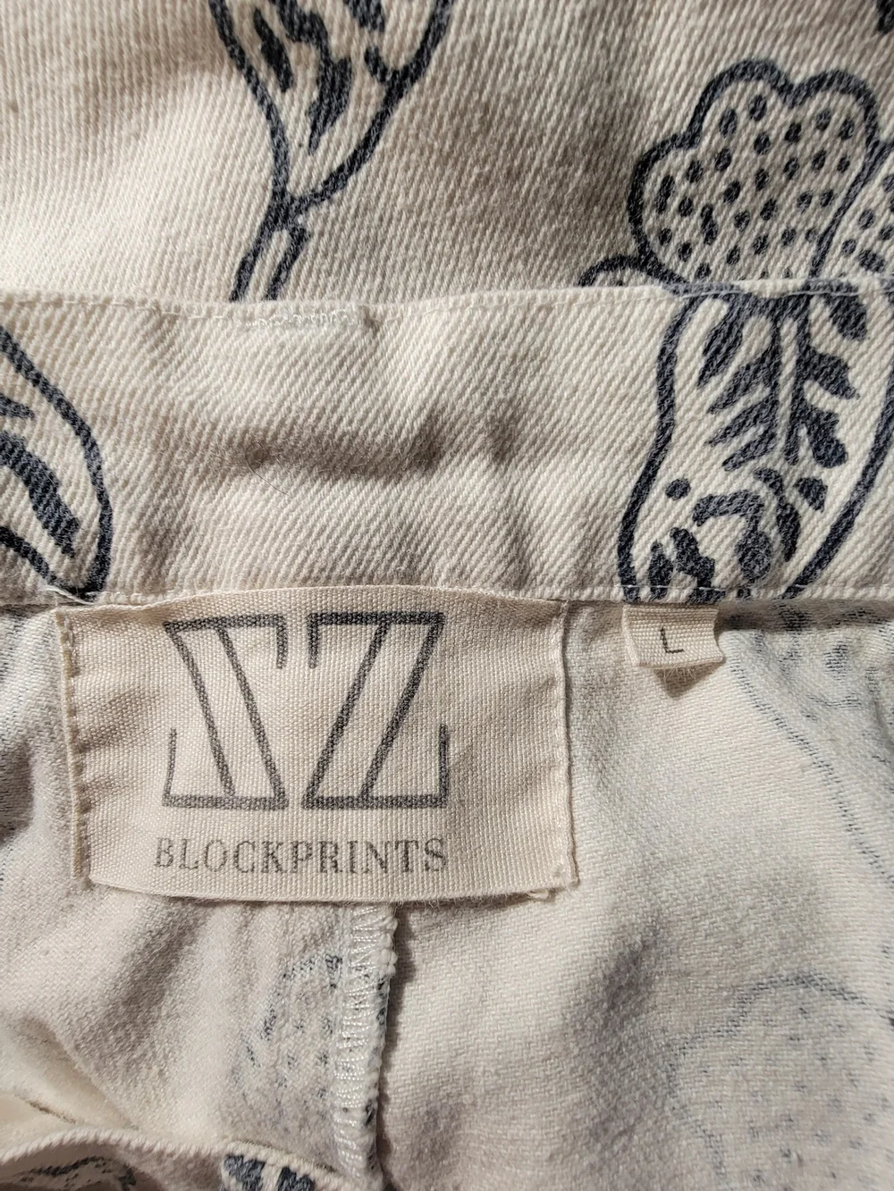 SZ Blockprints Disco Pants Women Size L - Picture 10 of 11